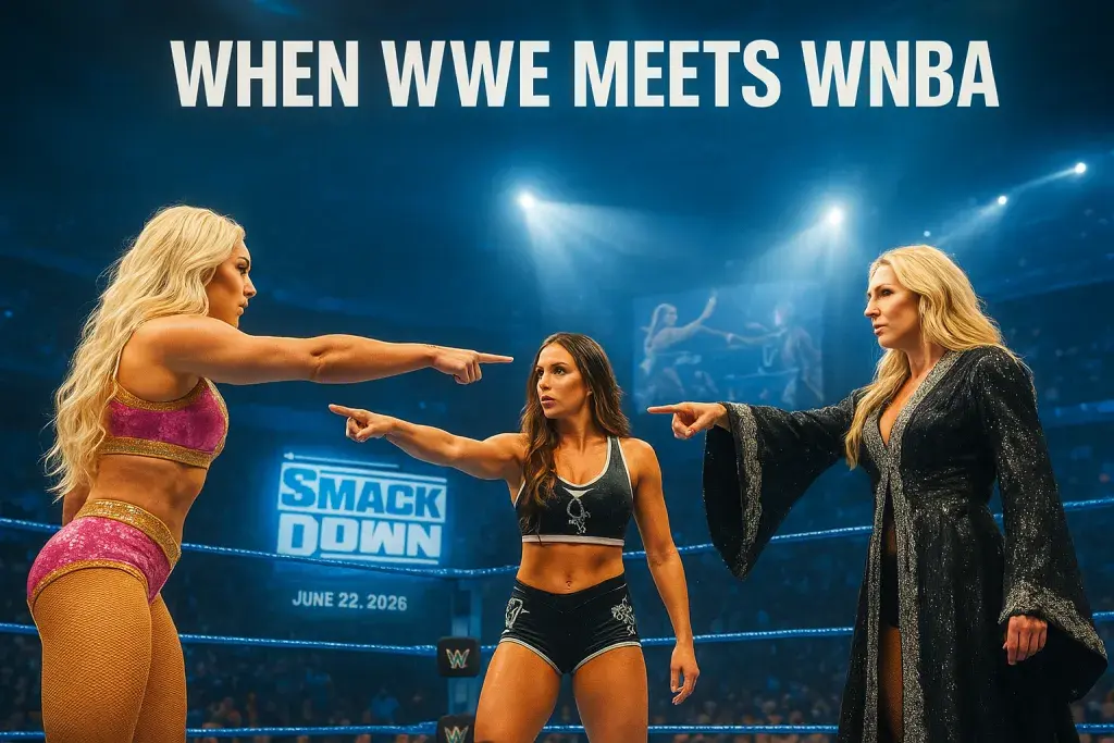 WWE's Stratton and Green adopt Cunningham's finger-point on SmackDown