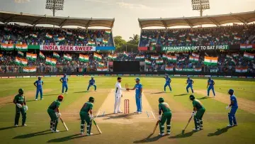 Afghanistan Opt to Bat First as India Seek Series Sweep in Chennai