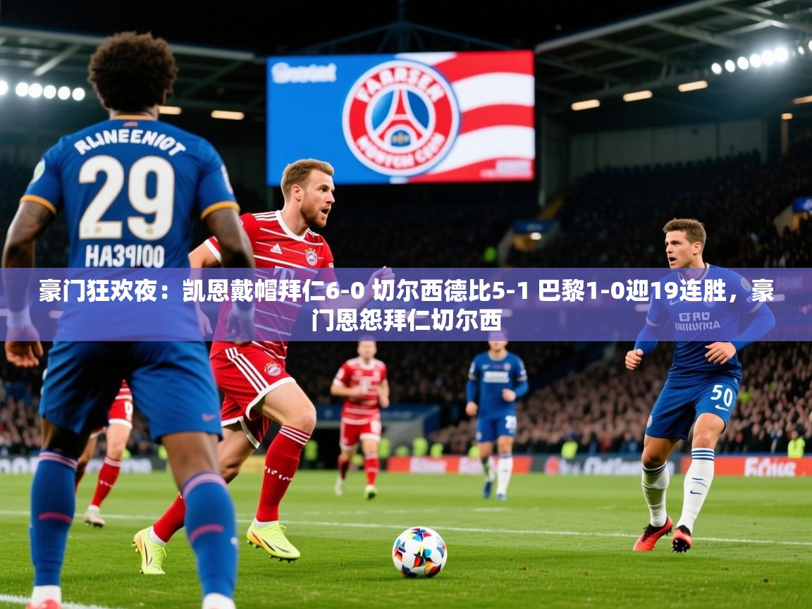 2025爱游戏体育官网豪门狂欢夜:凯恩戴帽拜仁6-0 切尔西德比5-1 巴黎1-0迎19连胜,豪门恩怨拜仁切尔西 第4张
